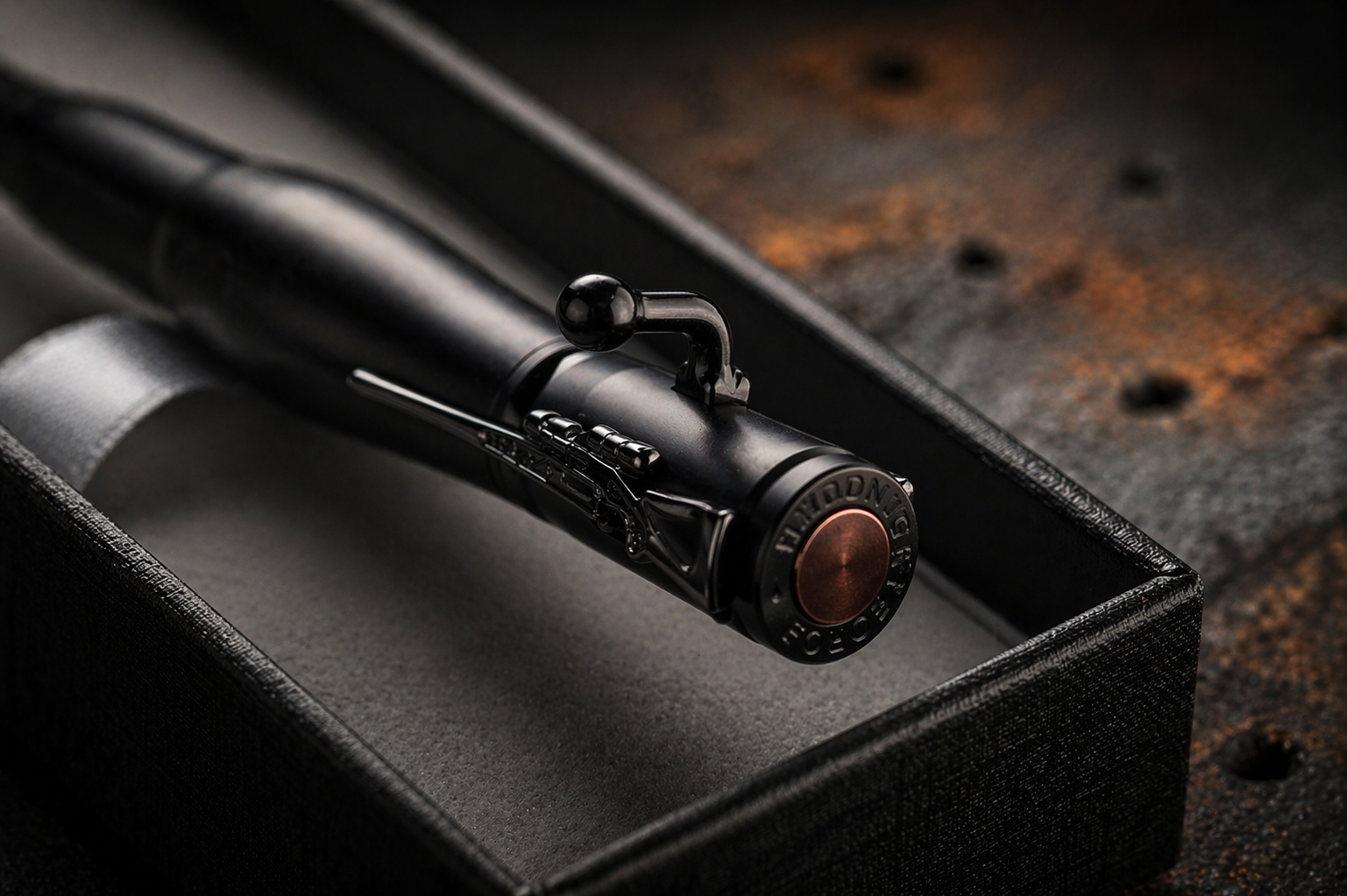 .30 Cal Bolt-Action Pen – Midnight Forge Edition - Image 5